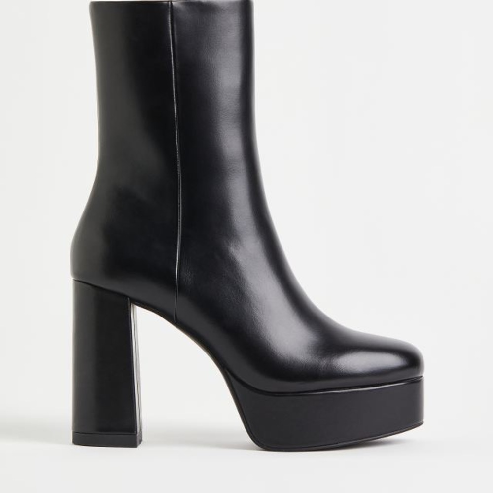 Black H&M Platform Boots